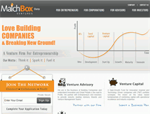 Tablet Screenshot of matchboxventures.com